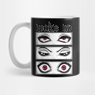 Wake Up! - Anime Goth Eyes Gift Mug